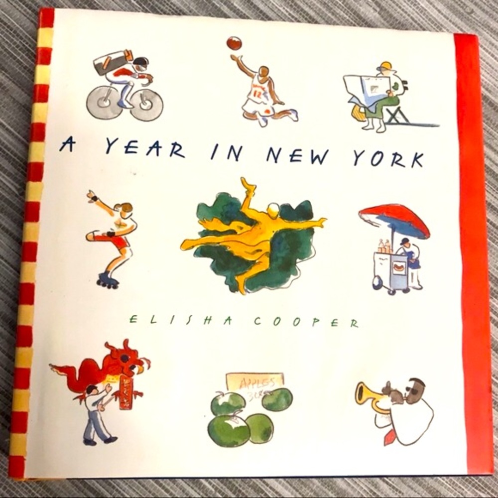 “A Year In New York” by E. Cooper own sketches & watercolors of NY